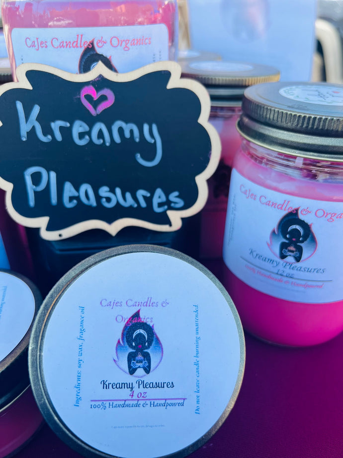 Kreamy pleasures - CaJes Candles & Organics 