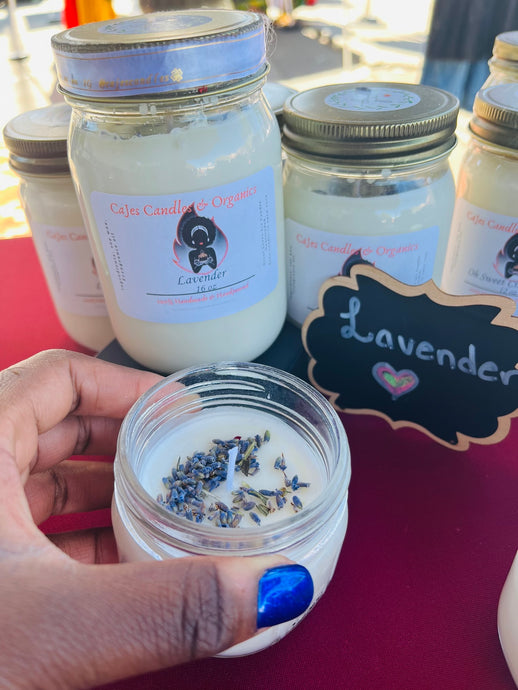 Soothing Lavender - CaJes Candles & Organics 