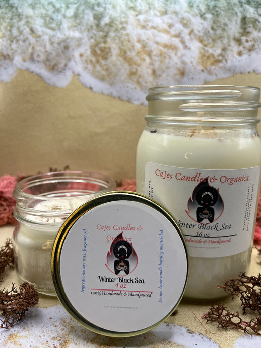 Winter Black Sea - CaJes Candles & Organics 